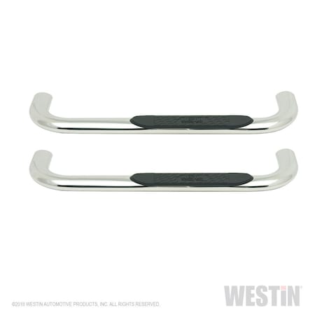 Westin Automotive 99-13 SILVERADO/SIERRA 1500/99-14 2500/3500 REG CAB POLISHED PLATINUM OVAL STEP BAR 21-1400